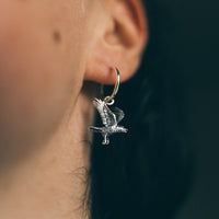 CORVUS - Sterling Silver Hoops