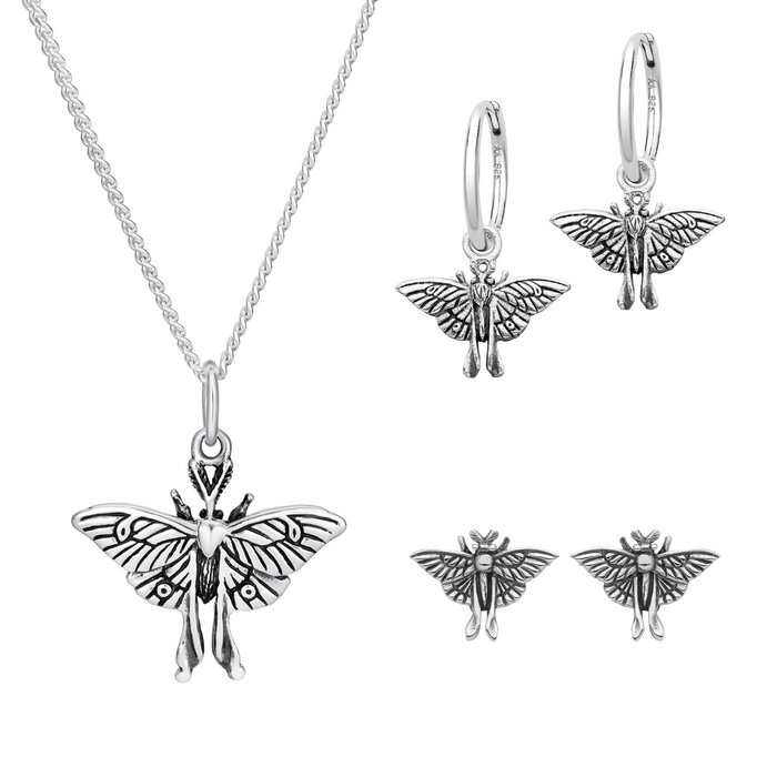 MAD ABOUT MOTHS - Sterling Silver Gift Set